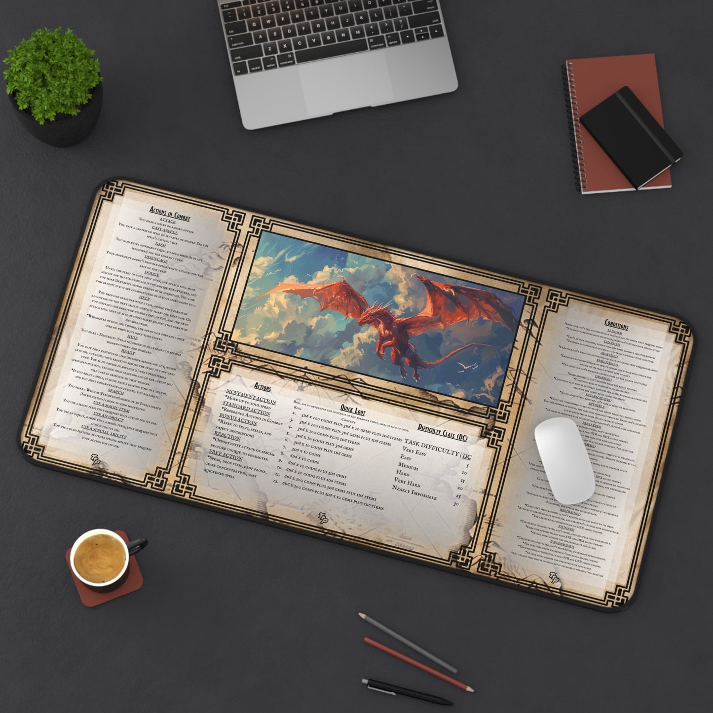 Dungeon Master Desk Mat