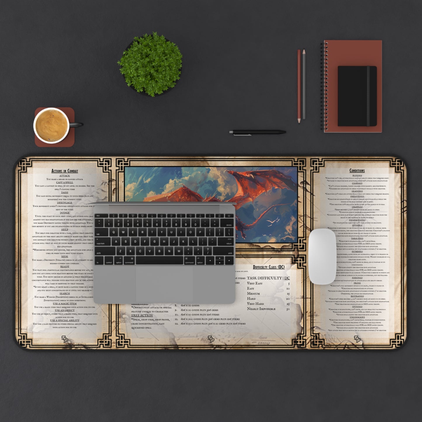 Dungeon Master Desk Mat