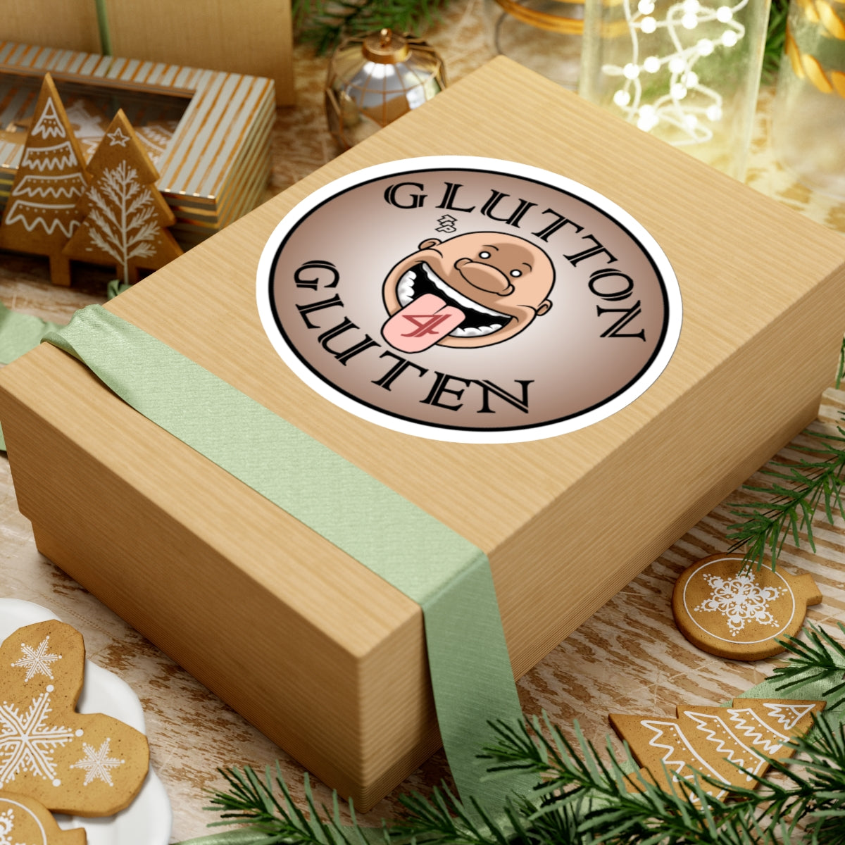 Sticker: Glutton 4 Gluten